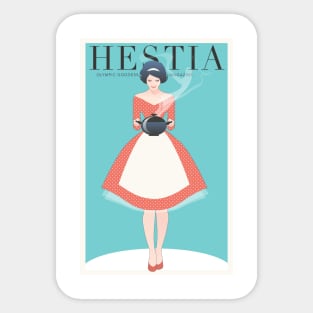 Olympic goddess Magazine: Hestia Sticker